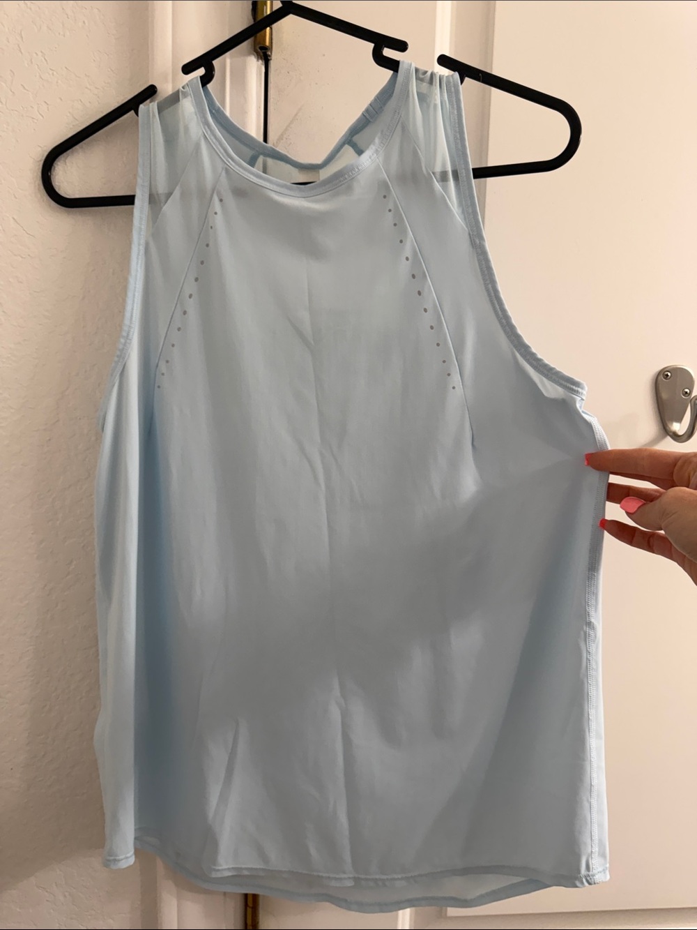 lululemon athletica Light Blue Performance Tank